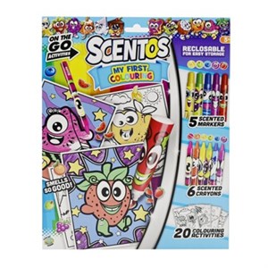 Scentos - On The Go Activities, My First Colouring